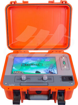 エントリーレベルのケーブル障害検出器10インチタッチスクリーンTDR (16km範囲,IP54評価) XHGG501D