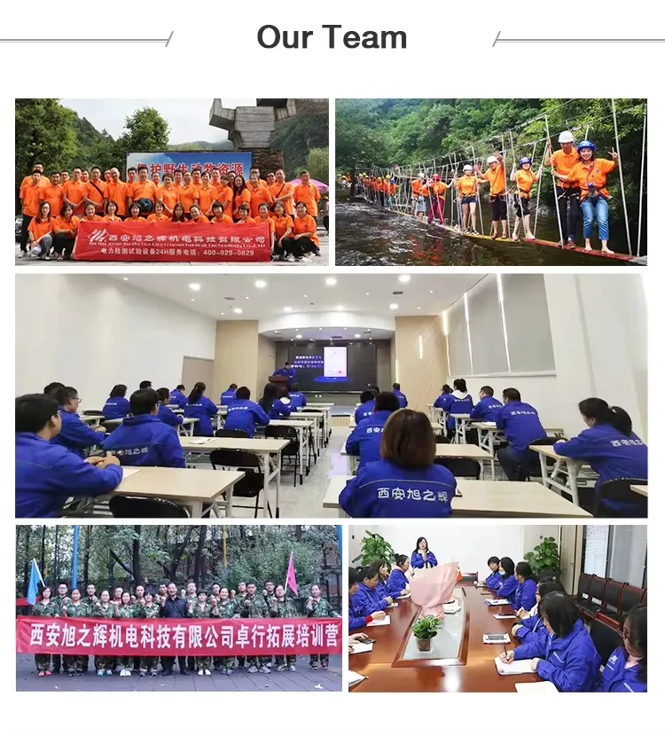 XHDJ706 耐地土壌耐性テスト 耐地土壌耐性および電圧の正確な測定 6