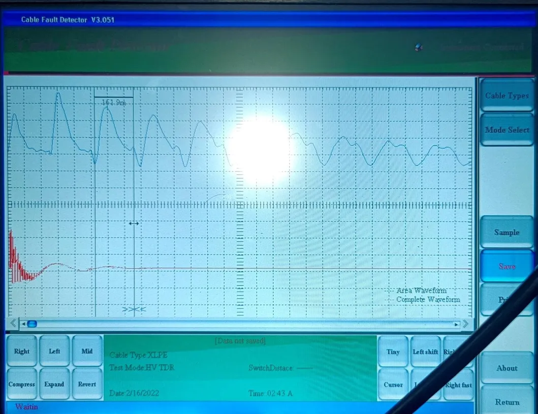 XhGG502 Arc Multiple Pulse Underground Cable Fault Location Tdr Cable Fault Locator 3