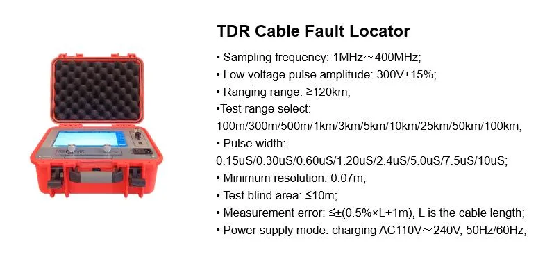 中国 メーカー Xzh テスト 卸売 35kv 地下弧線ケーブル 欠陥検出器 0