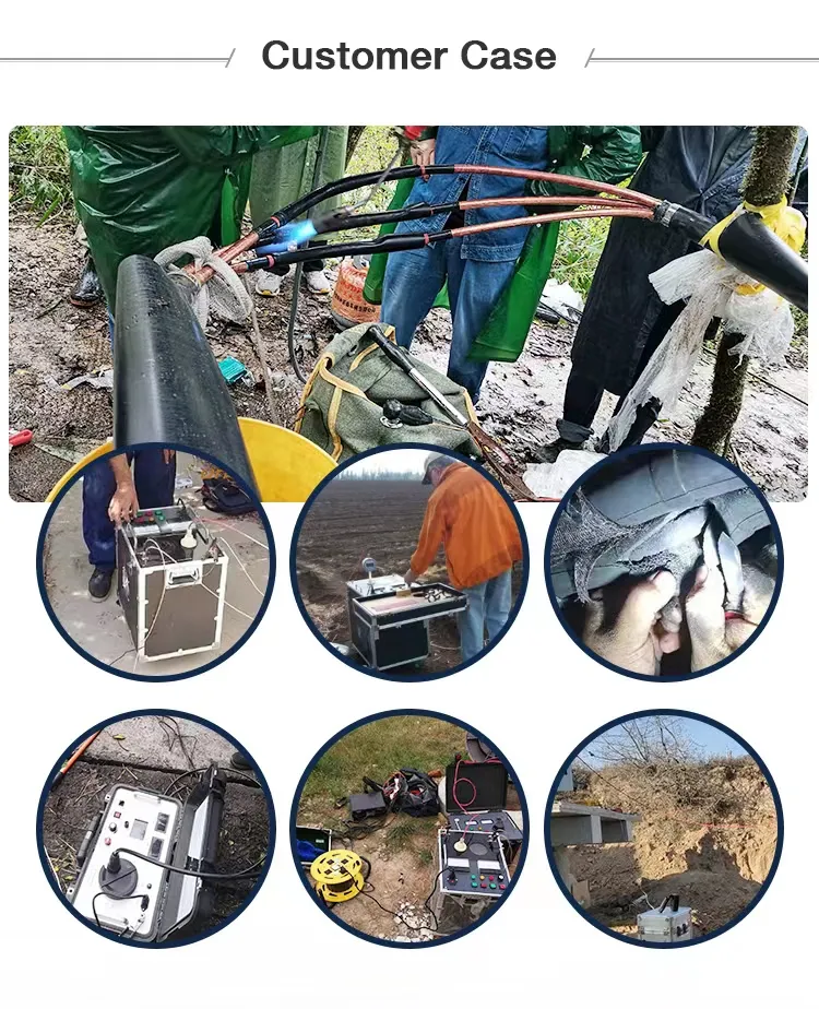 HVブリッジ法 7500V 電力ケーブル外被故障試験器 7