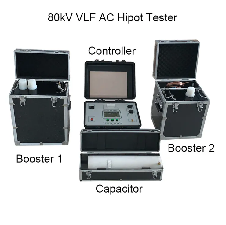 電力業界向け高電圧ケーブルAC耐圧試験器VLF 80kV 0